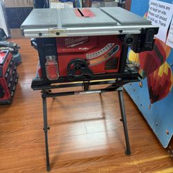 Milwaukee Table Saw M18 FUEL One-Key W Stand 