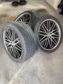 22”x9” Lexani CVX-44 wheels - Open To Offers