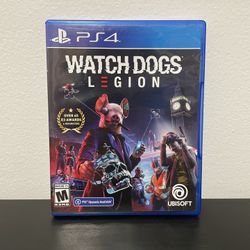 Watch Dogs Legion PS4 + PS5 Upgrade PlayStation 4 CIB Sony Video Game 2020