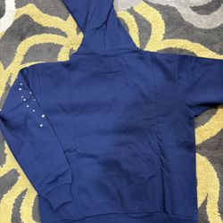 Navy Sp5der Phobia hoodie 