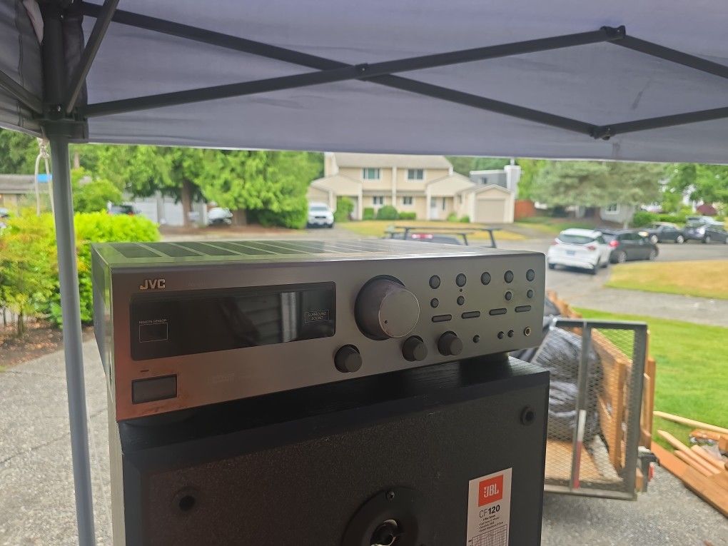 JVC RX-317 FM/AM RECEIVER