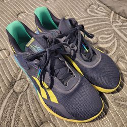 Reebok Nano X tennis Shoes 10.5 Mens Crossfit