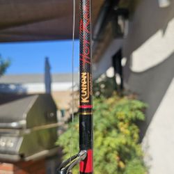 Kunan Hot Rail Rod With Penn Reel