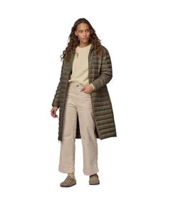 Patagonia Women's Recycled Down Sweater Parka, Pine Needle Green, Size S, NWT