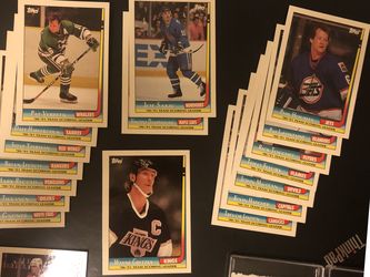 1991-92 Topps Hockey Scoring Leaders Subset