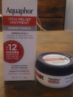 Aquaphor Itch Relief Ointment & Healing Ointment Bundle