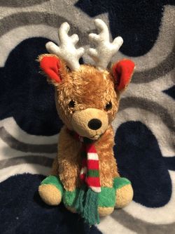 Cozy Reindeer plushie