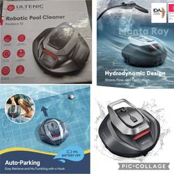 OPEN BOX ULTENIC ROBOTIC POOL CLEANER