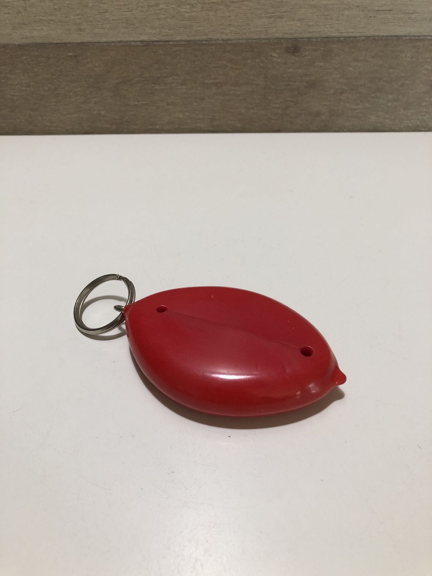 AUTHENTIC VINTAGE Squeeze Coin Purses Oval Coin Holders | Red - USA