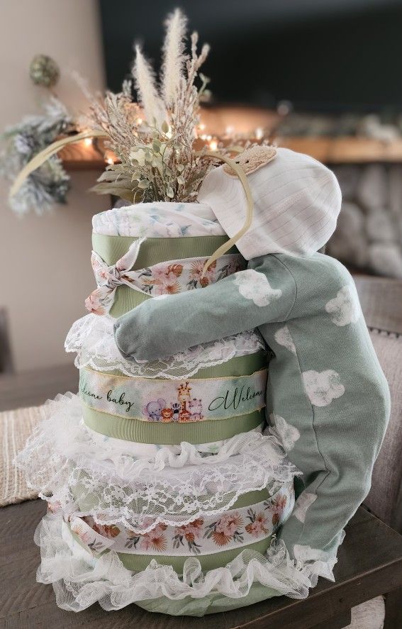 BABY DIAPER CAKE