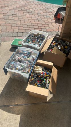 110+ lbs of Legos