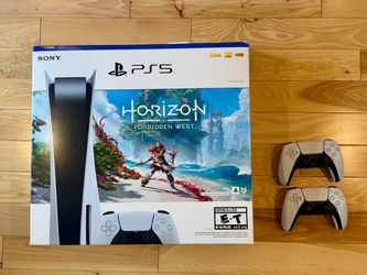PlayStation 5 Bundle – Like New (Complete In Box) + Extra Controller & 4 Games
