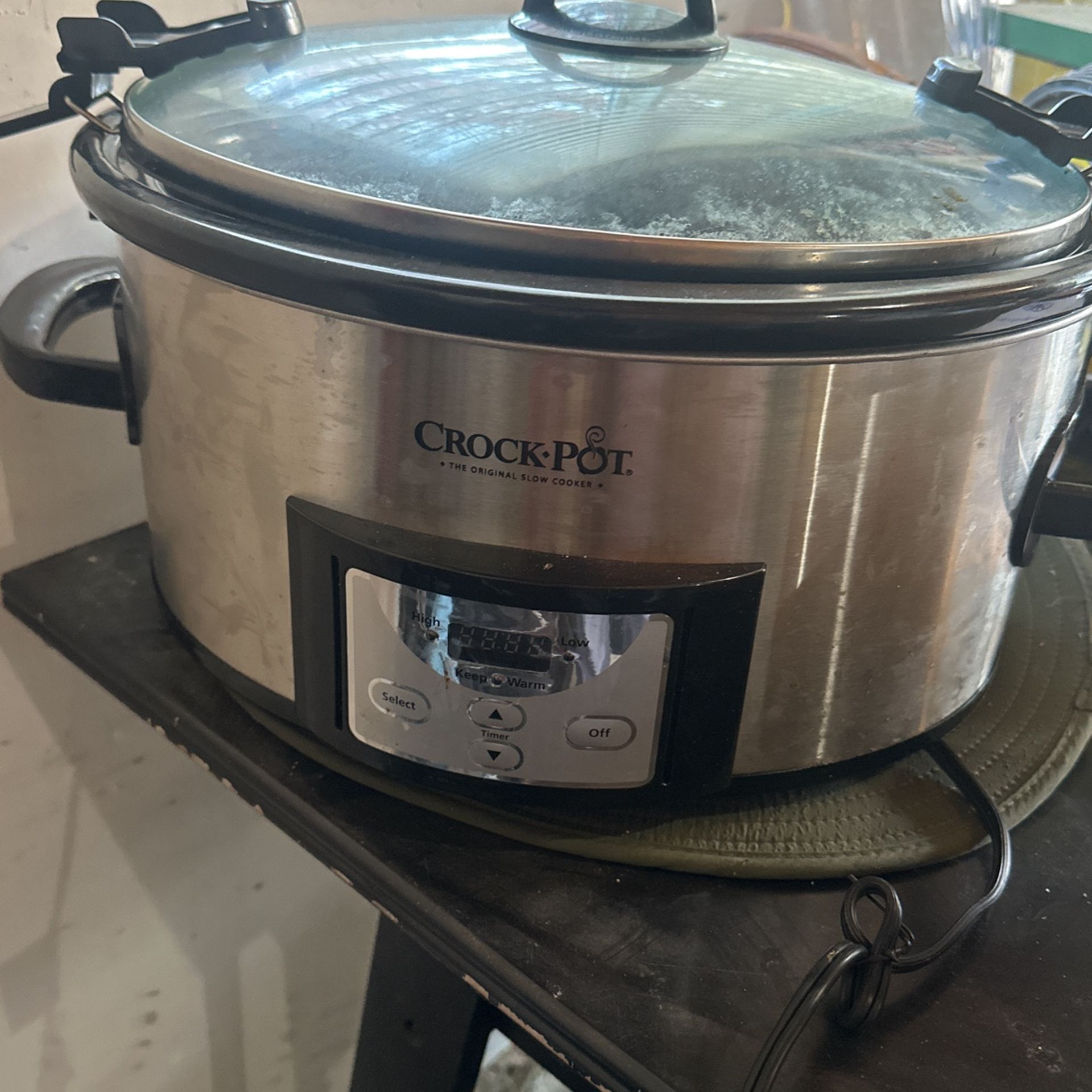 Digital Crock-Pot 6 Quart Slow Cooker