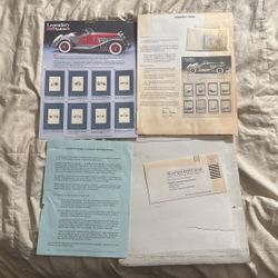 Collector Car Stamps
