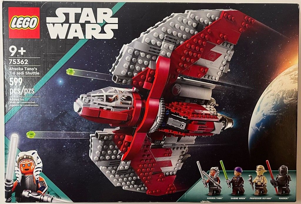 LEGO Star Wars: Ahsoka Tano's T-6 Jedi Shuttle (75362)