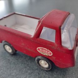 1/32 Scale Tiny Tonka Pickup Truck - Vintage 1970's Pressed Steel Metal Toy 515