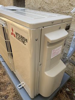 Mitsubishi 12000 btu mini split air conditioner