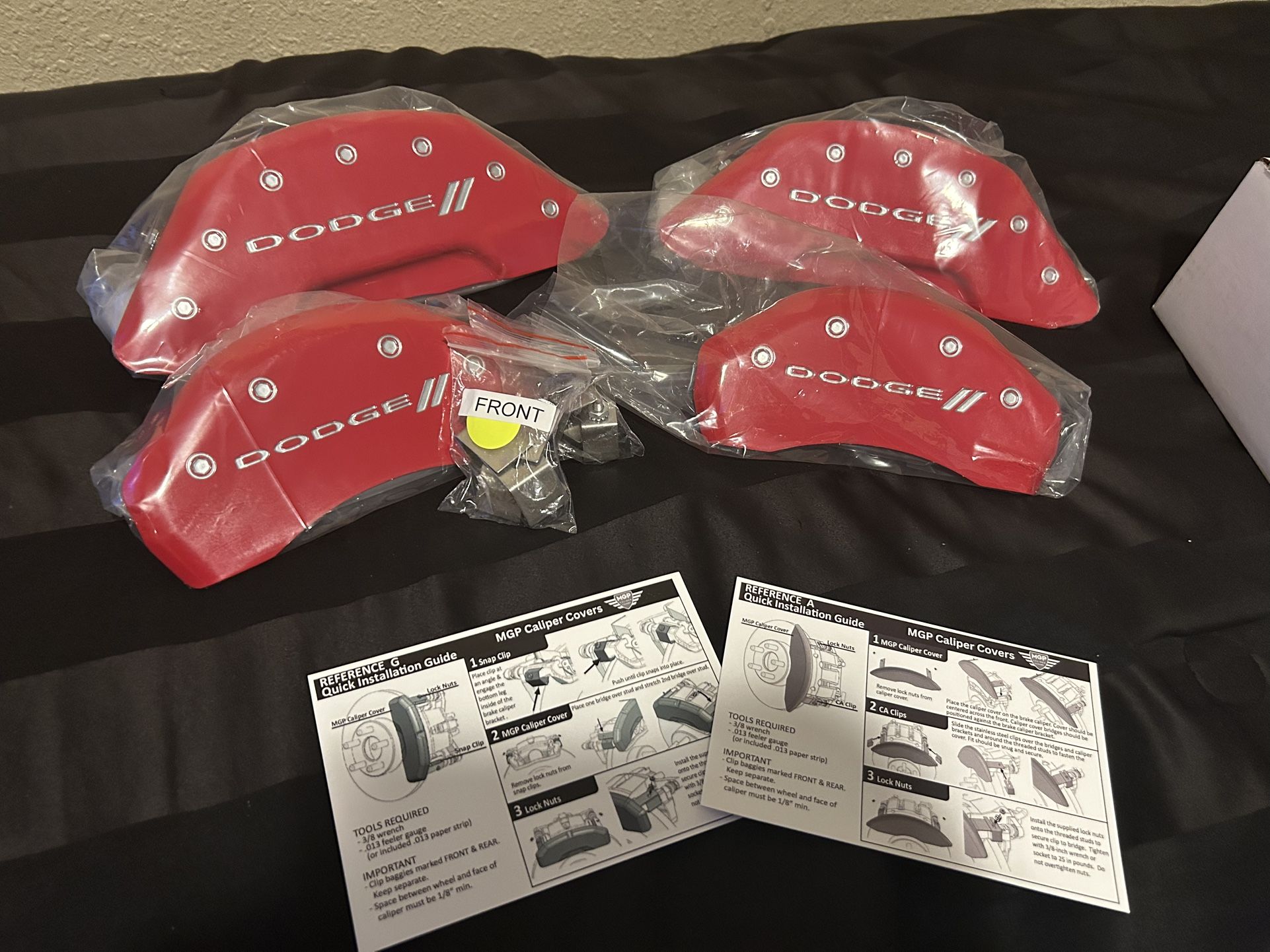 MGP Dodge Caliper Cover (single piston)