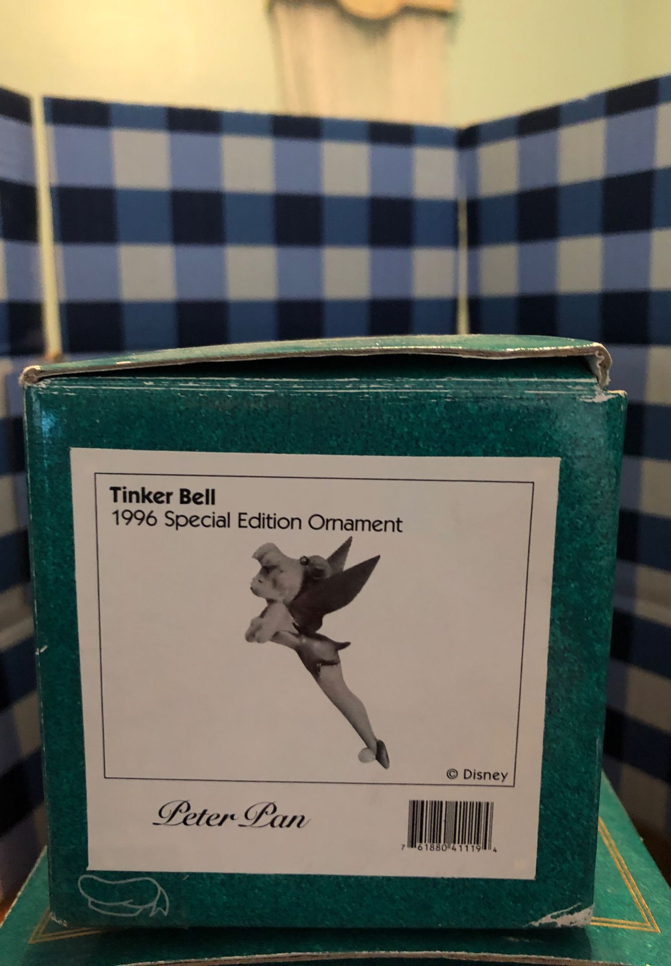 1996 classic Disney Tinkerbell collection figurine & stand