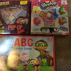 Kid Games Lot Of 3