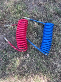 Hose pipe set for semi truck