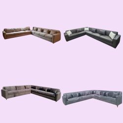Brand NEW SECTIONAL COUCHES  U  Sectional Sofa  CHAISE 