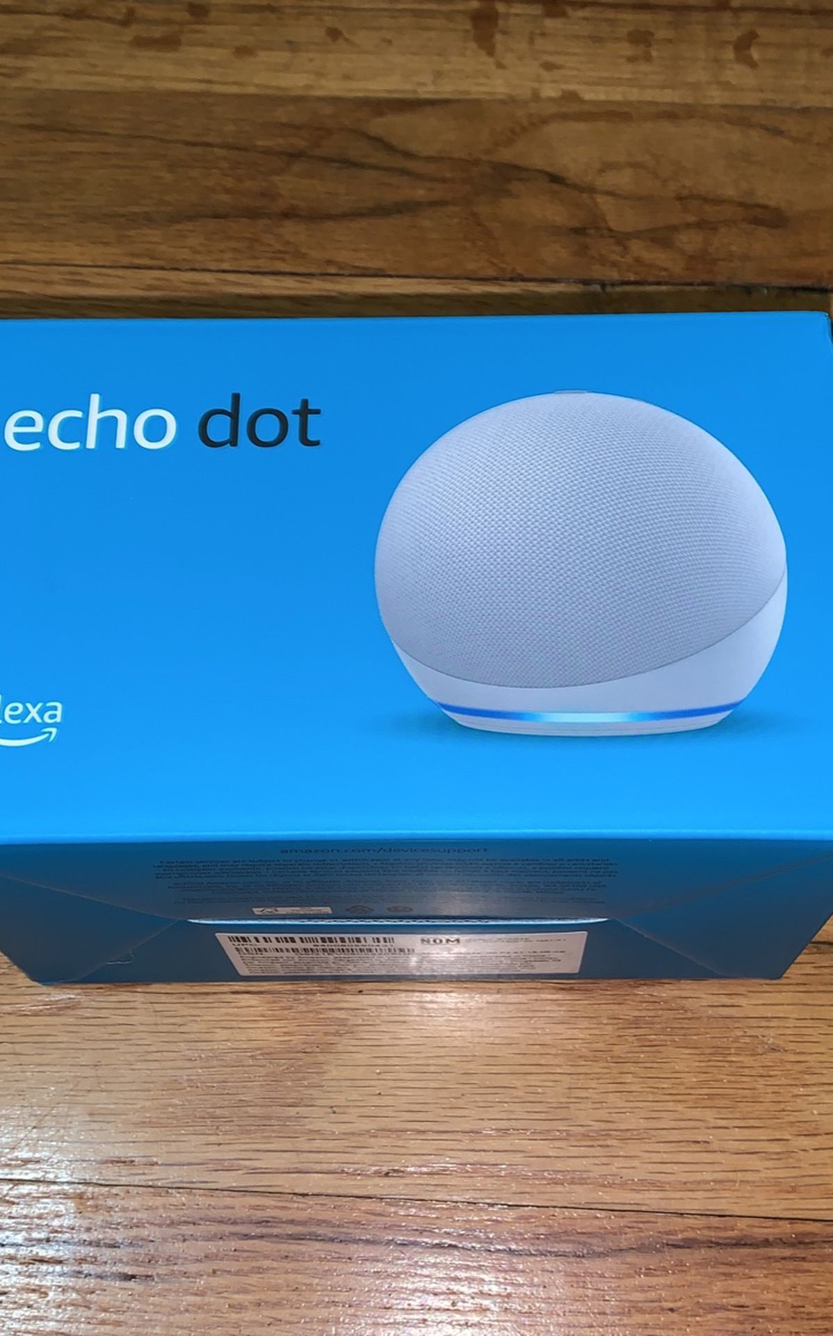 Alexa Echo Dot 4th Generation B7W64E, Smart Speaker. New, box open.