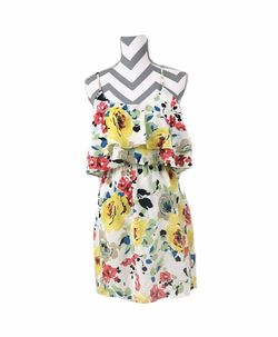 P • Luca Milano Flounce Floral Mini Dress - Size L