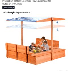 Agitree Wooden Sand Box 