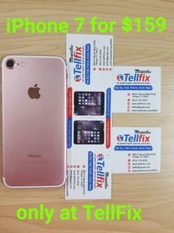 iPhone 7. 32GB. Factory Unlocked. Like new condition. With warranty.