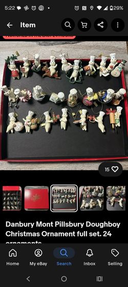 Pillsbury Doughboy Christmas Ornaments