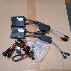 HID Kit Xenon Headlight Bulb And Slim Ballast