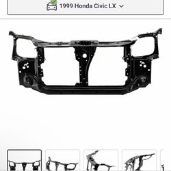 1999 Honda civic LX radiator support