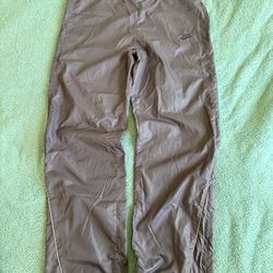 Purple/Grey nike track pants