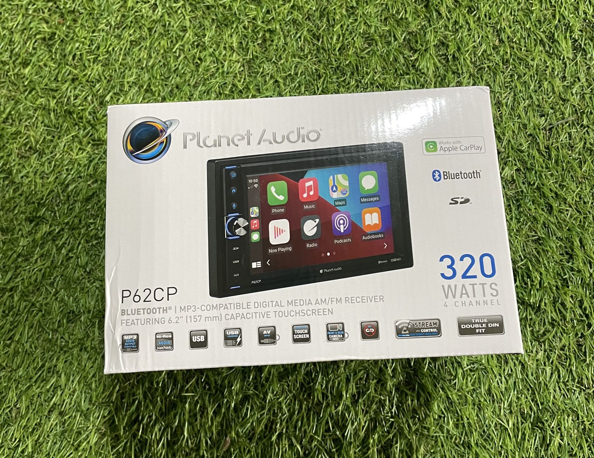 Planet  Audio Car  Stereo System - , 6.2 Inch Double Din, Touchscreen..