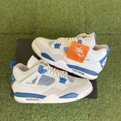 Jordan Military Blue 4s 