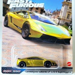 Hot Wheels Lamborghini Gallardo LP 570-4 Supperleggera Gold 