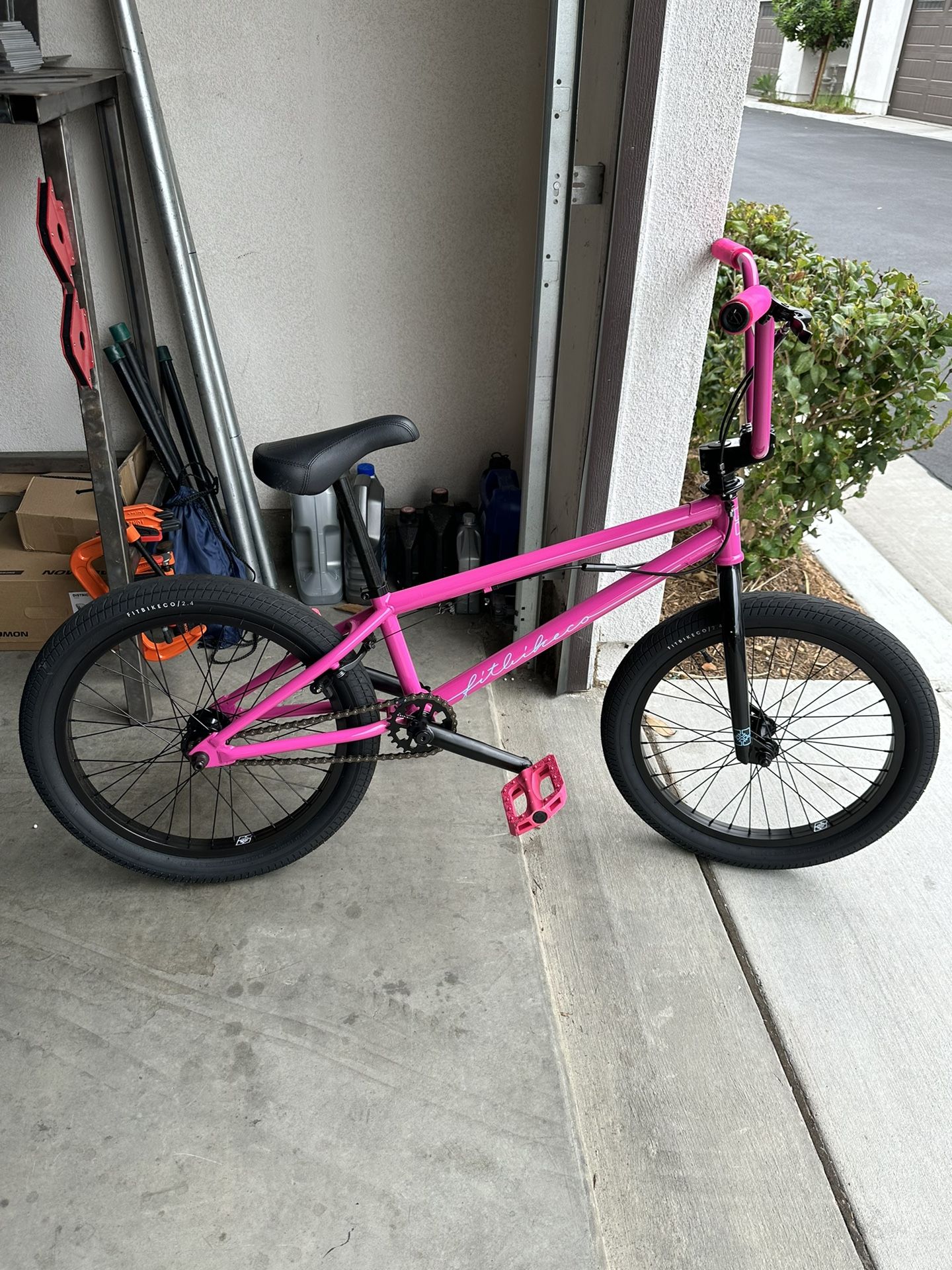 BMX Fit 20.5インチ BMX FIT Bike Co STR Freeco 20'5 Slate Grey MD + 4 Pegs