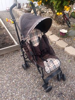Maclaren burberry stroller sales