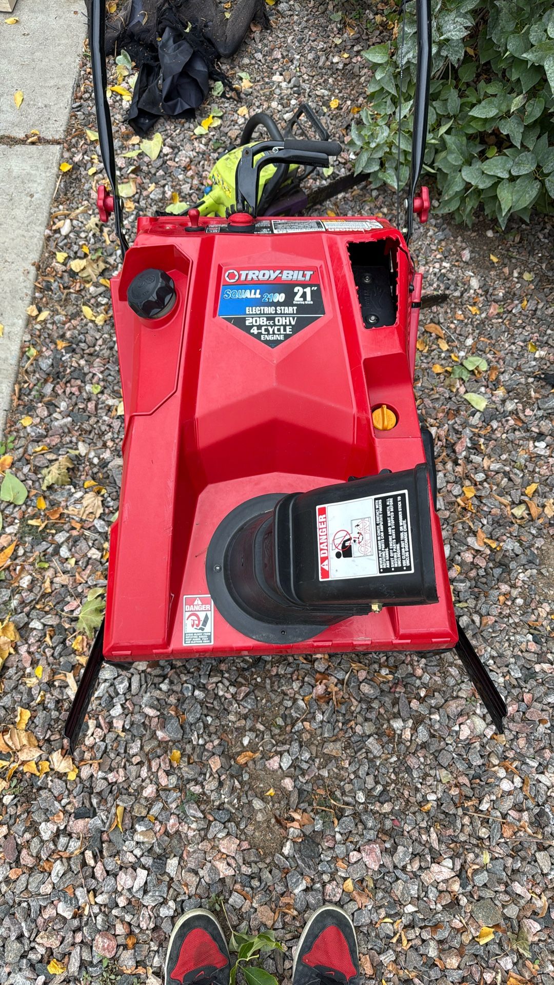 Troy Built Snowblower 