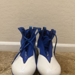 adidas Nasty 2.0 High Top Football Cleats Royal Blue/White GV8307