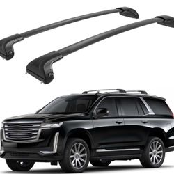330lbs Lockable Roof Rack Cross Bars Compatible with Chevrolet Suburban, GMC Yukon & Yukon XL, Cadillac Escalade & Escalade ESV 2015 2016 2017 2018 20