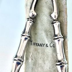 Original Tiffany & Co Vintage FRANCE Sterling Silver “RARE BAMBOO DESIGN” Nutcracker “STAMPED”