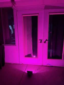 Outdoor / Indoor Color Lights RGB Light Flood Lights With Remote Plug in