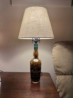 New - Handcrafted Weller Bourbon Lamp
