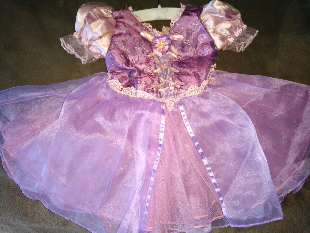 Rapunzel Baby Costum Dress