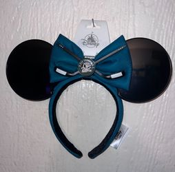 Disney Anaheim Ducks Ears 2024 Haunted Mansion Edition