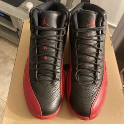 Jordan 12 Black/Varsity Red 2016 for Sale