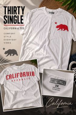 Thirty Single California Republic T-Shirt 3X