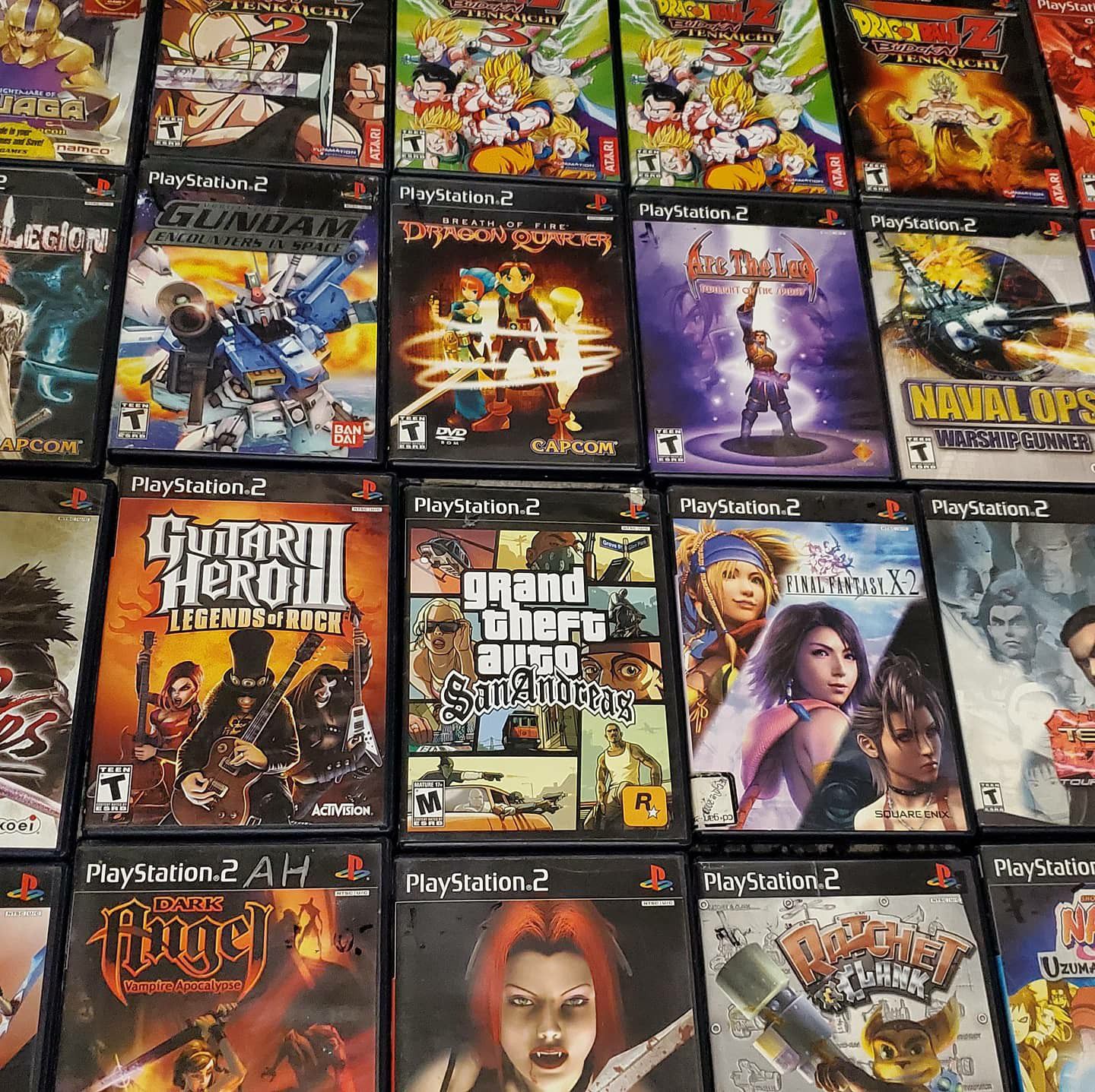 Playstation 2 games ( Starting at $10)